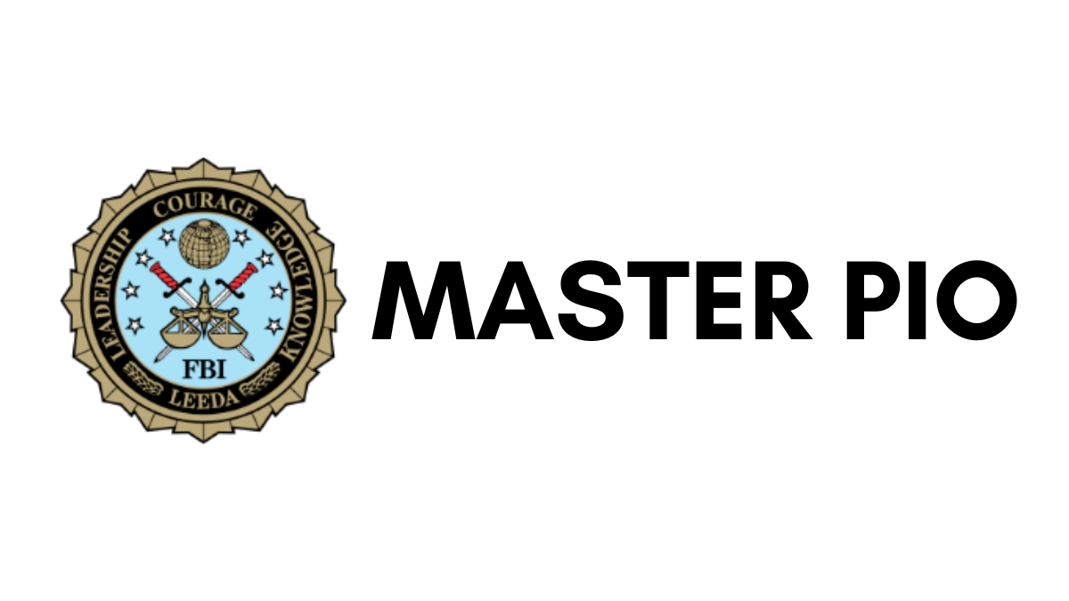 FBI-LEEDA Master Public Information Officer (MPO)