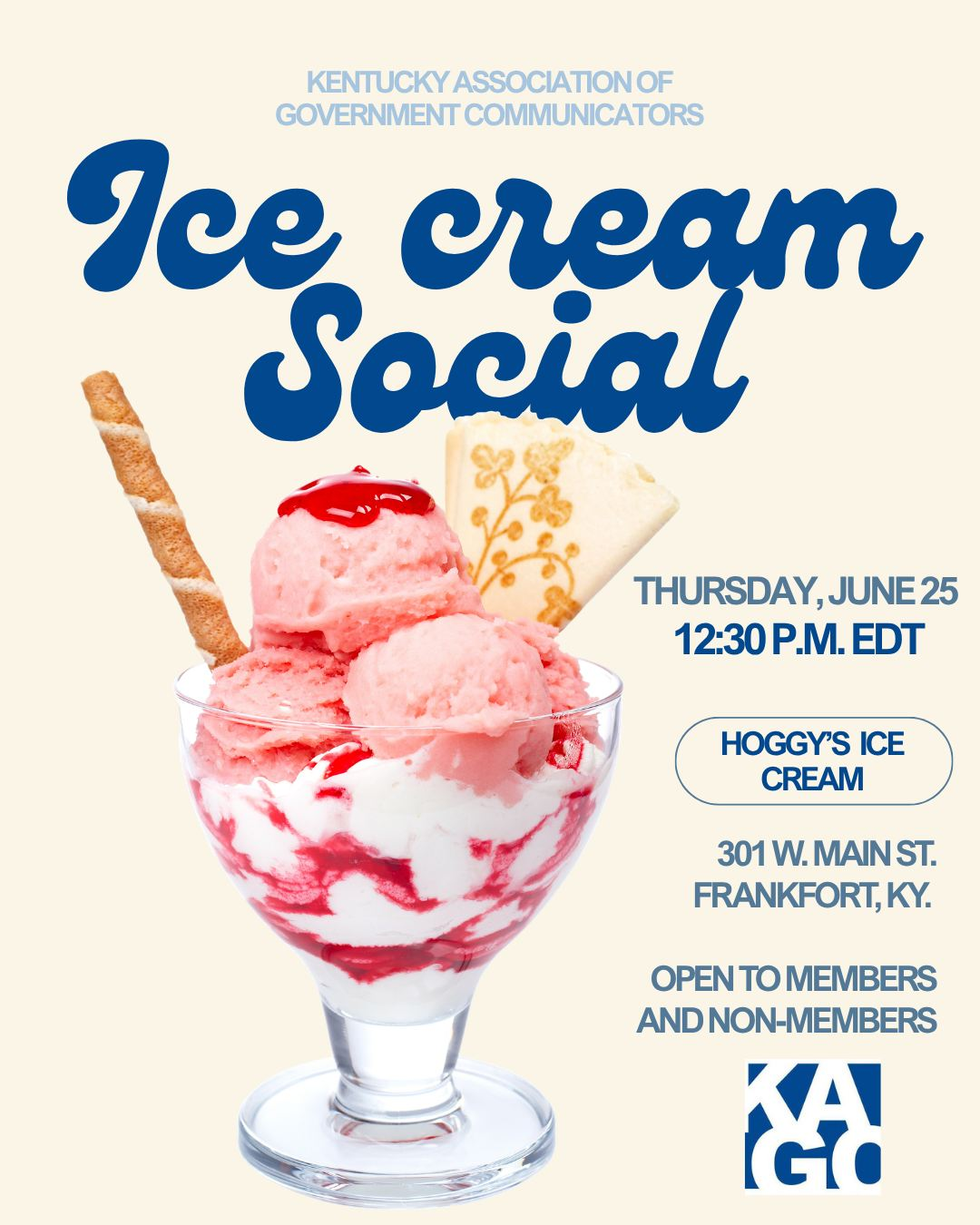 KAGC Ice Cream Social